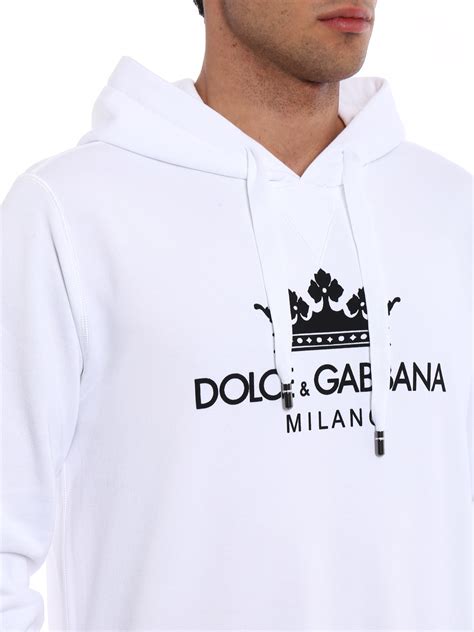 mens dolce gabbana hoodie|dolce and gabbana crown hoodie.